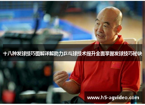 十八种发球技巧图解详解助力乒乓球技术提升全面掌握发球技巧秘诀